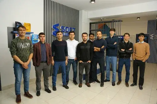 Softclub students and teachers